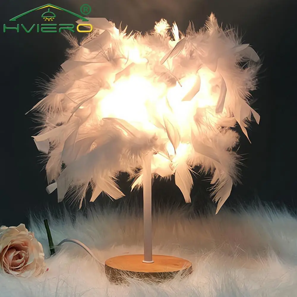 Скандинавская романтическая креативная мини-настольная лампа красного цвета с