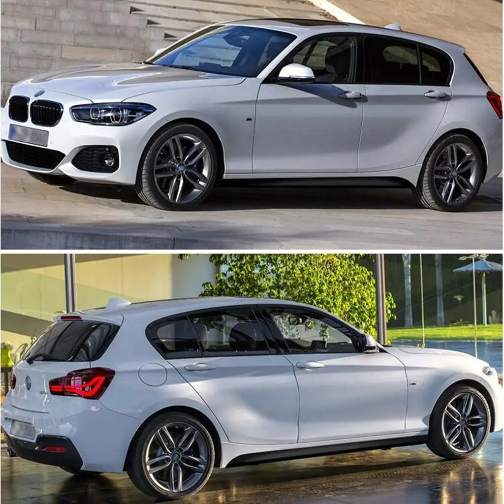 

Набор из 2 2,15 м спортивных наклеек из углеродного волокна с боковой юбкой для 1 3 4 5 6 серии F30 F35 F31