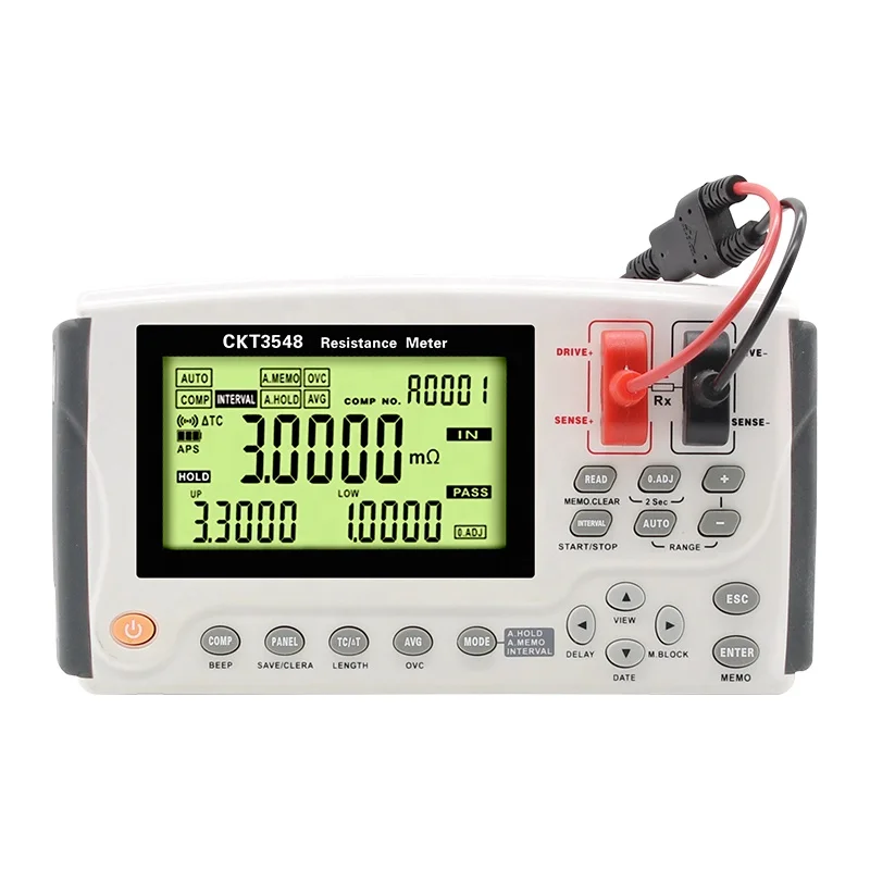 

CKT3548 Portable DC Low Resistance Tester Milliohm Meter