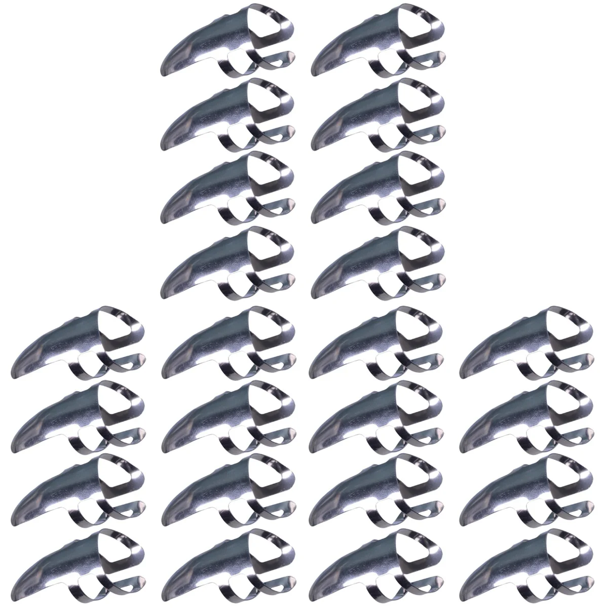 

Guitar Picks Finger Thumb Pick Metal Set Fingerpicking Fingerpicksacoustic Plectrum Classical