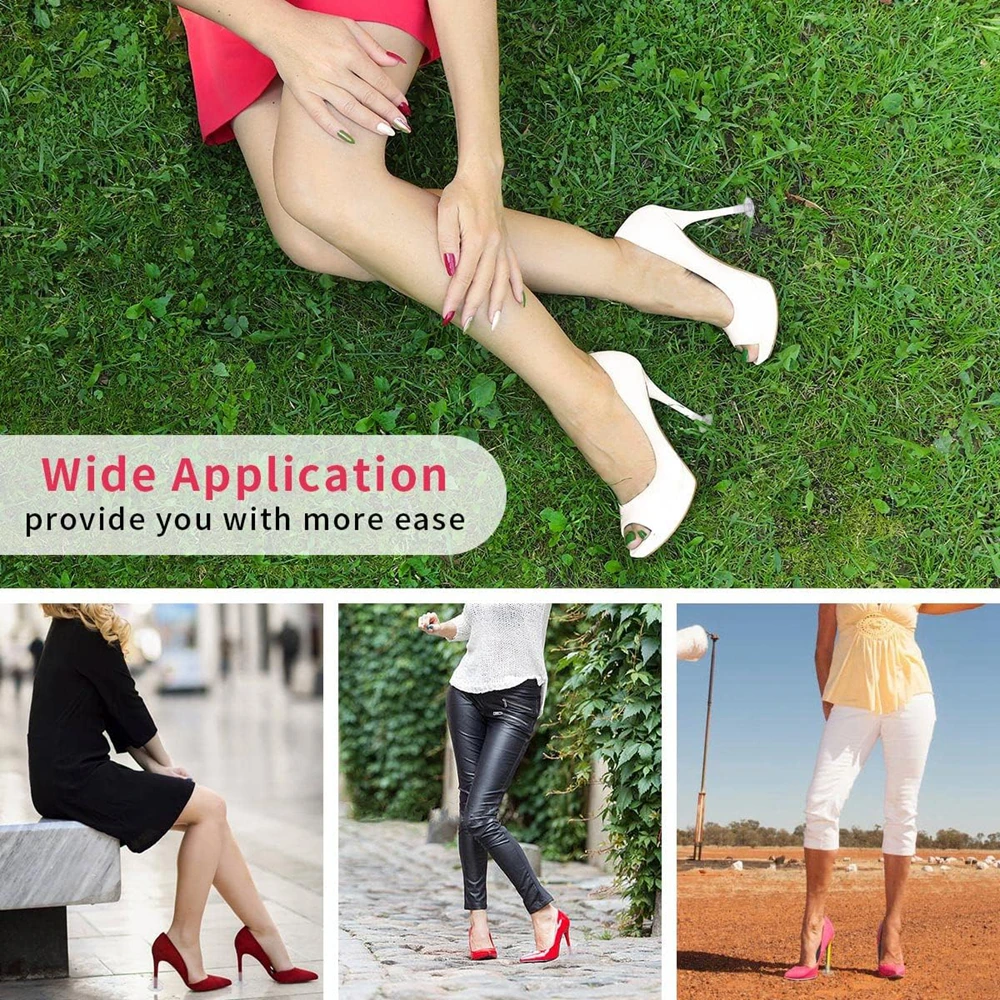 50 пар/лот защитные колпачки на высоком каблуке шпильках стопоры для пятки