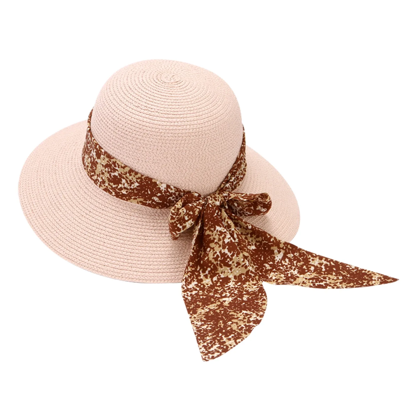 Running Hat Women Summer Wide Straw Hat 
