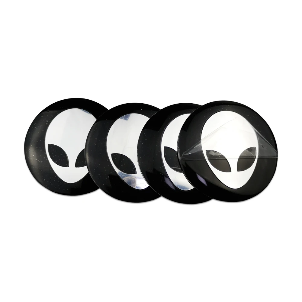 Универсальный логотип инопланетянина эмблема ступицы автомобильных шин