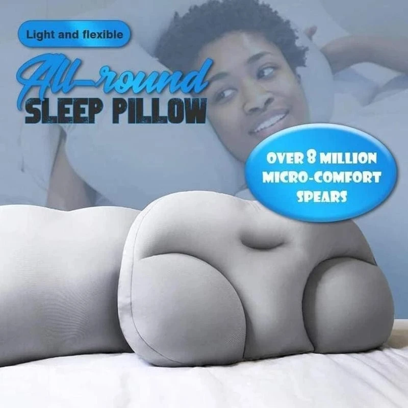 

All-Round Sleep Pillow 3D Cloud Pillow with Pillowcase Soft Decompression Neck Support Head Rest Air Cushion Egg Sleeper Pillows