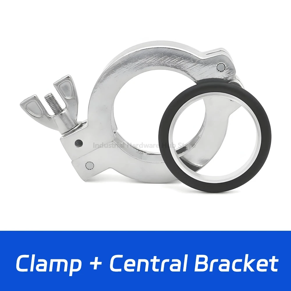 

Вакуумные быстросъемные зажимы KF из алюминиевого сплава