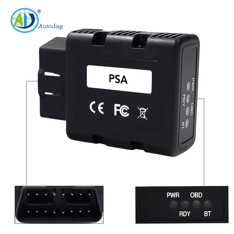 PSA COM Bluetooth Connect для Citroen Peugeot Замена Lexia-3 PP2000 Full Chips OBD2 диагностический инструмент