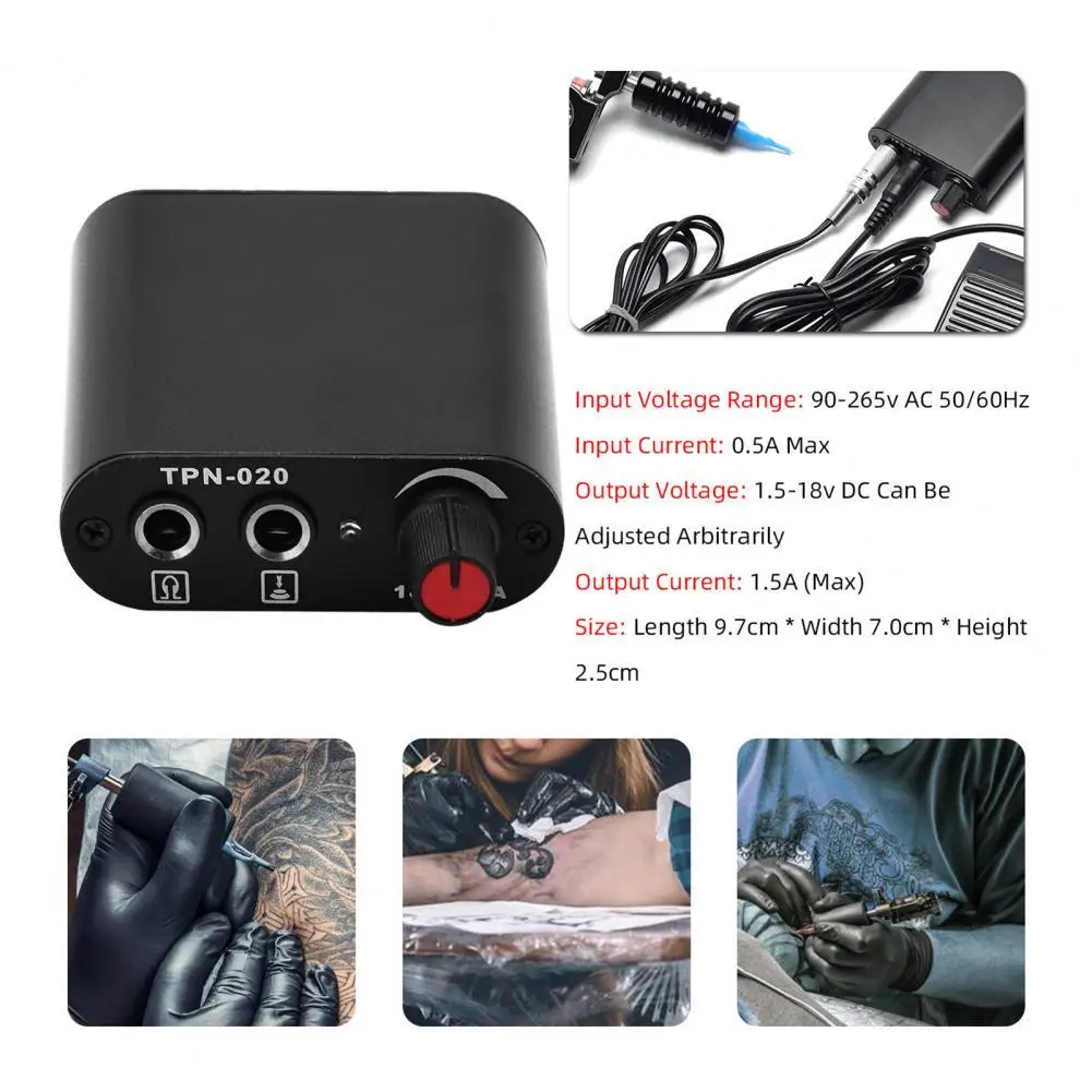 

Mini Practical Stainless Steel Tattoo Machine Sets Portable Tattoo Machine Sets Convenient for Daily Life