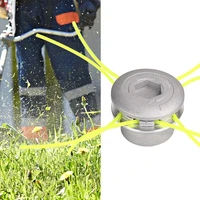 universal aluminium strimmer head with 4 trimmer lines brushcutter head%c2%a0set grass%c2%a0trimmer lawn mower%c2%a0accessory garden tools