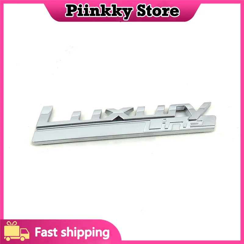 3d хромированные буквы на багажник автомобиля 528i 535i 540i Роскошный значок линии Xdrive