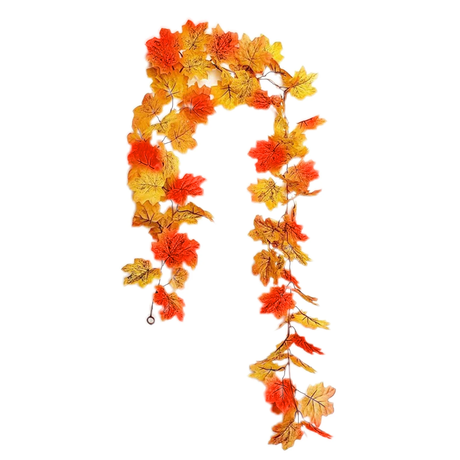 

6.6ft 2 Modes Garland Thanksgiving 20 LEDs Battery Powered Wedding Home Office Maple Leaf String Light Party Favors Fall Decor