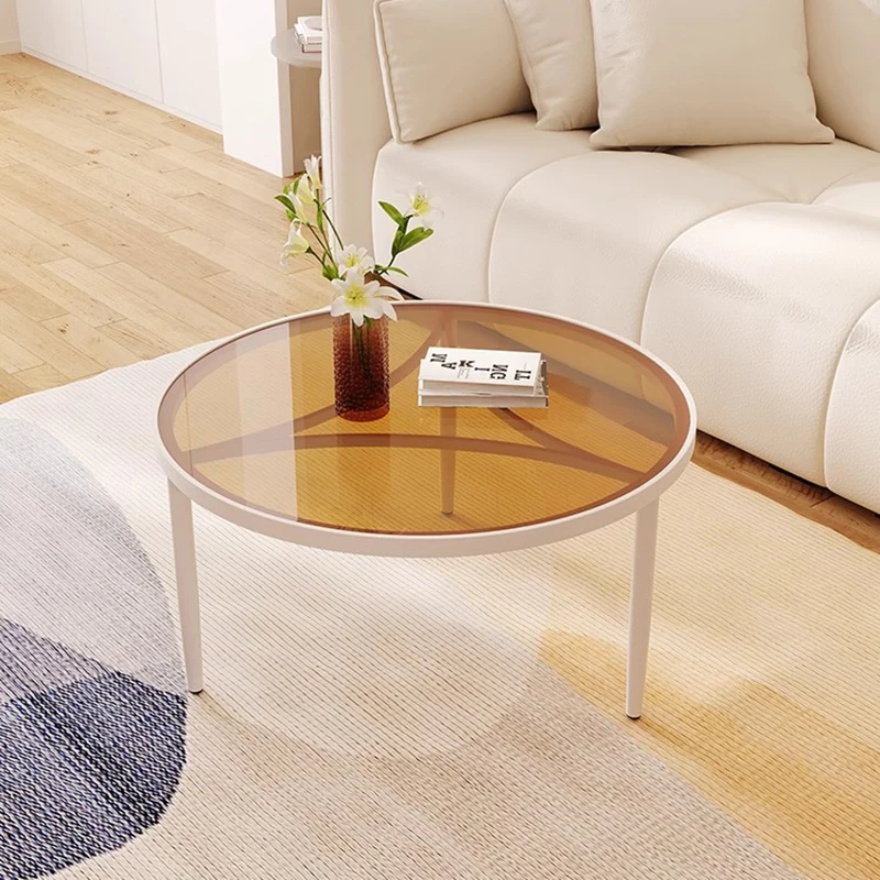 

Modern Nordic Coffee Table Designer Transparent Unique Luxury Coffee Table Aesthetic Center Dinner Couchtisch Patio Furniture