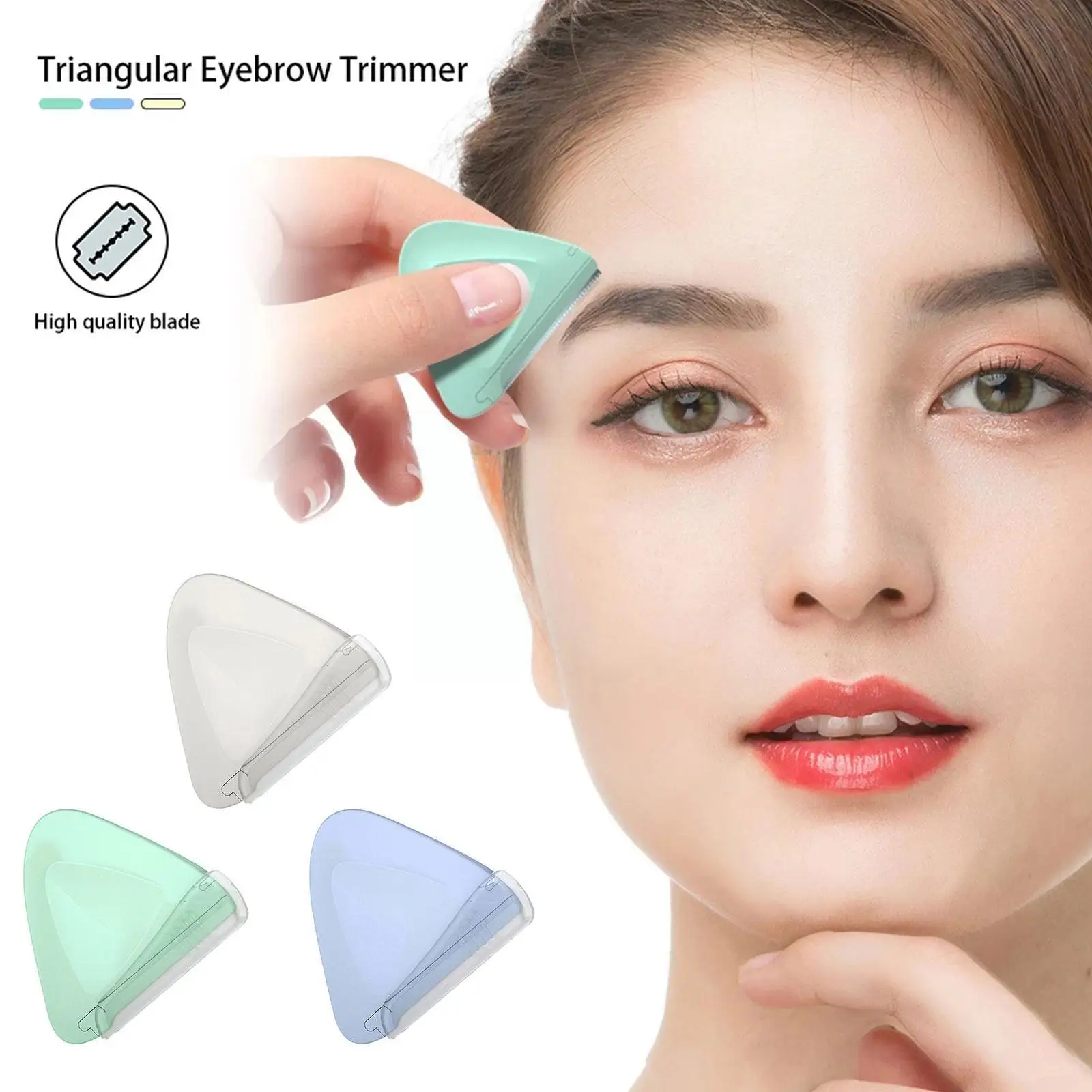 

Professional Trimmer Safe Blade Shaping Knife Eyebrow Blades Removal Tool Scraper Shaver Makeup Eyebrow Beauty Trimmer Face F7y2