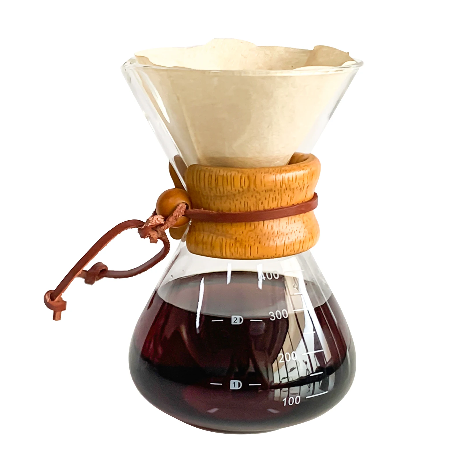 Набор для кофеварки Pour over с кофейником кофемолка Chemex стеклянная чашка