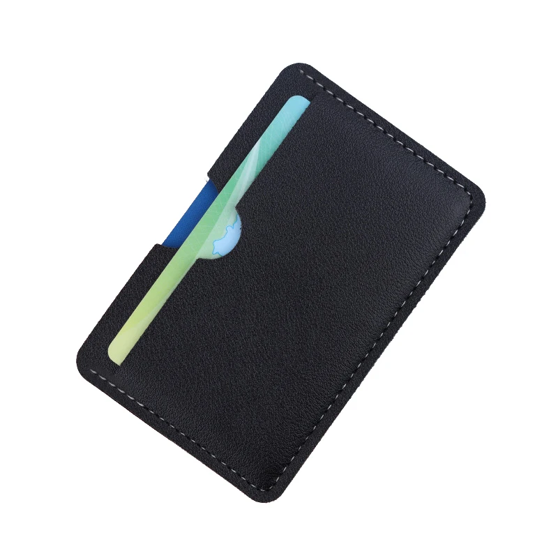 1 Pc Pu Leather ID Card Holder Candy Color Bank Credit Card Box Multi Slot Slim Card Case Wallet Women Men Business Card Cover