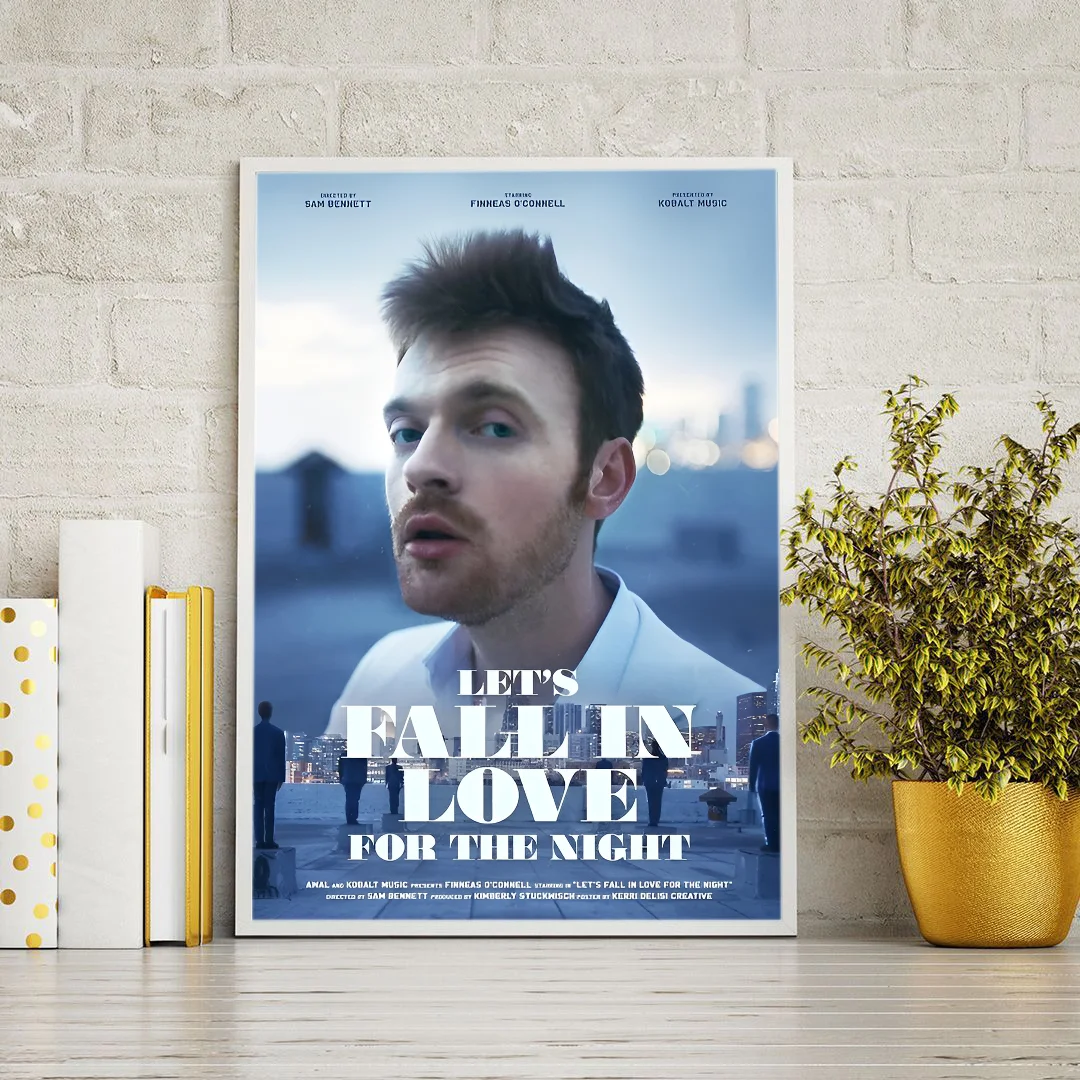 Настенные самоклеящиеся плакаты F-Finneas Singer