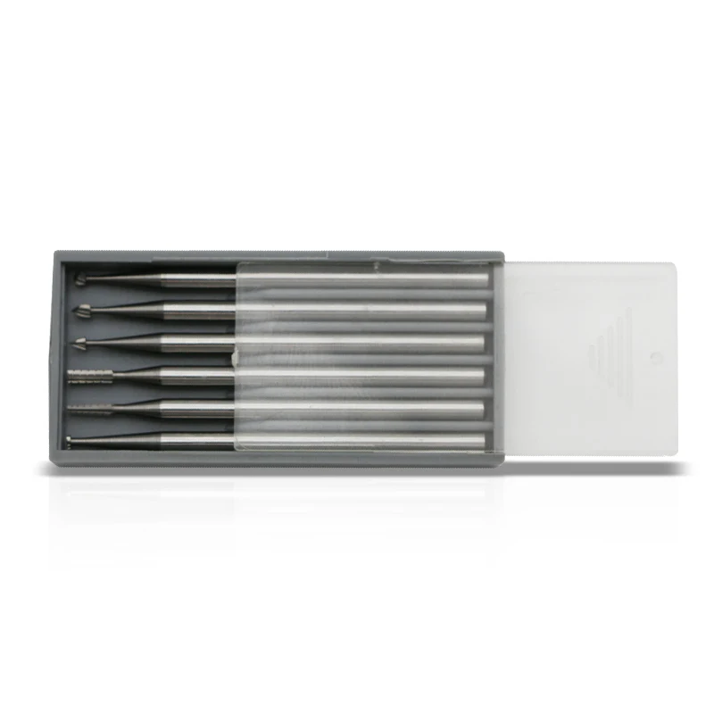 6 шт. высококачественные фрезы из вольфрамовой стали микро гравировальные