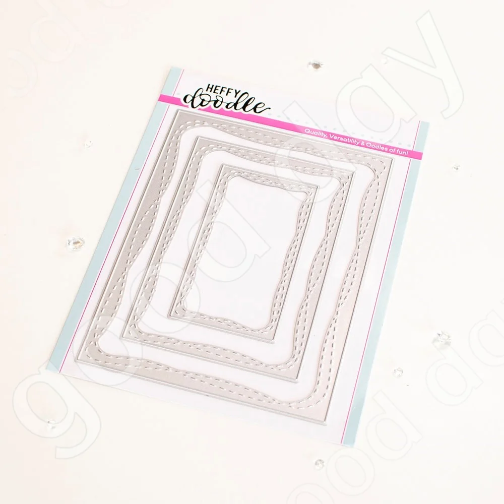 

Arrival 2022 New Rectangles Dies Set Used for Scrapbook Diary Decoration Embossing Template Diy Greeting Card Handmade