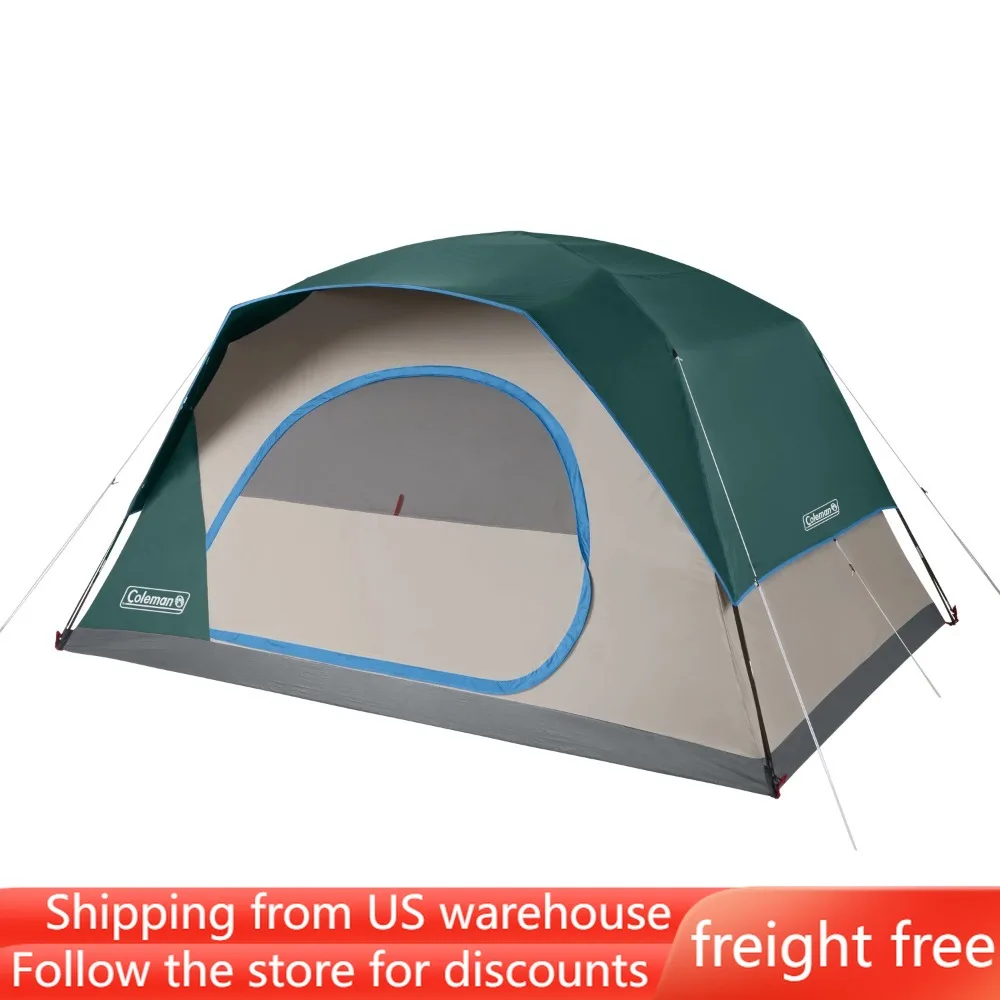 

Туристическая палатка на 8 человек, зеленая, для природного туризма, спорта, отдыха на открытом воздухе, 1 комната, бесплатная доставка