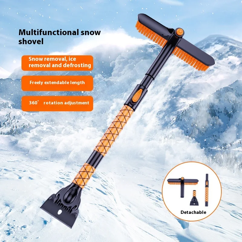 

Автомобильный скребок для снега, щетка, лопата, выдвижная лопата для чистки и удаления, мытье, размораживатель, лопата, зима