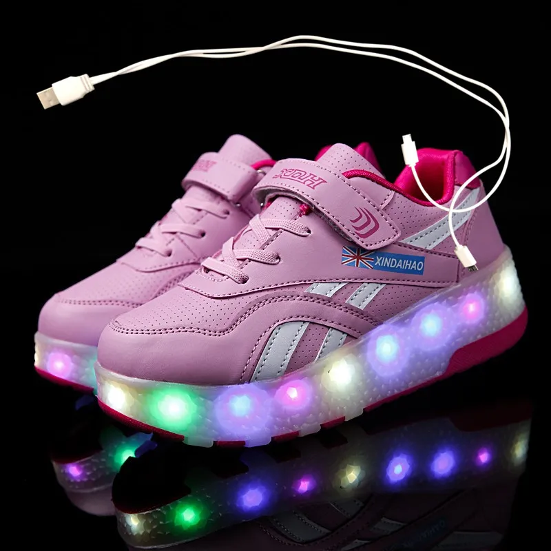 Кроссовки с невидимым переключатсветодиодный и светодиодной подсветкой зарядка