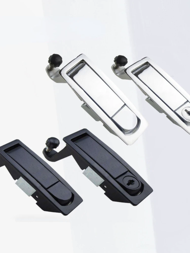 

MS606 Zinc Alloy Plane Lock Safety Steel Equipment Cabinet Flat Lock 92.5x33.5mm Mailbox Industrial Distribution Box Plane Lock