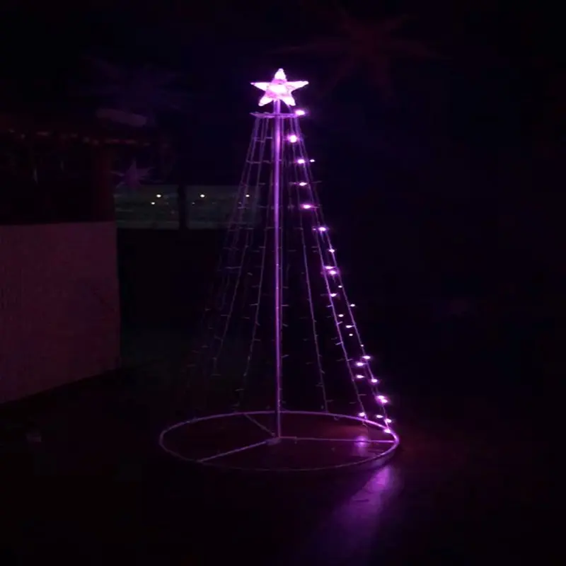 

Unique 252 RGB Timed LED Tree Lights With Remote - DIY Stunning Ambience for Home & Garden Decoration