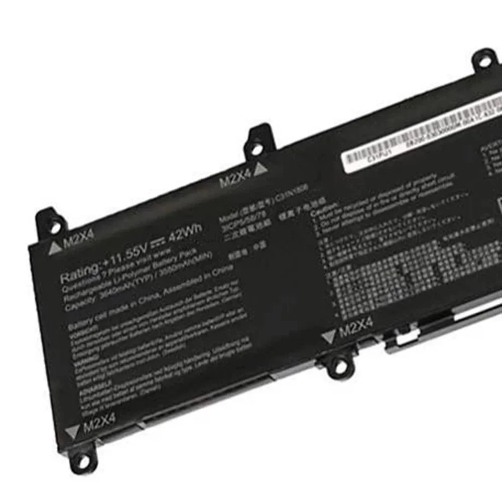 11 55 В 42 Втч C31N1806 3ICP5/58/57 Аккумулятор для ноутбука Asus VivoBook S13 S330FA-EY001T S330UA S330UN-EY011 X330UA