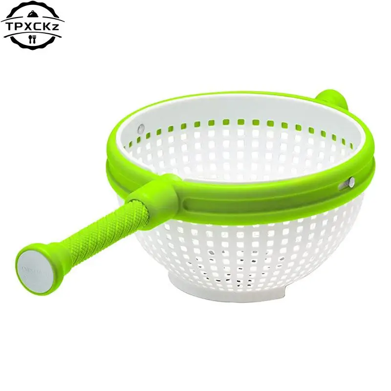 

Складной Спиннер для салата, слив овощей и фруктов, спиннинг без царапин, вращающийся слив воды, корзина, Кухонное сито