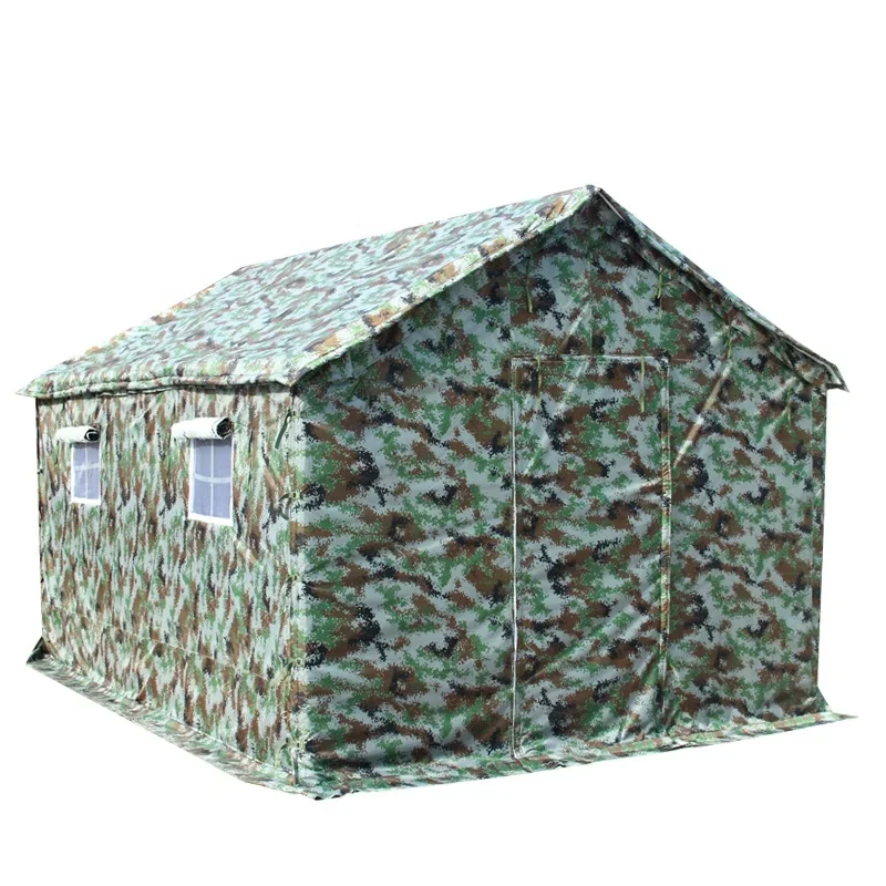 Оптовая продажа водонепроницаемая Брезентовая зимняя Боевая палатка на 10