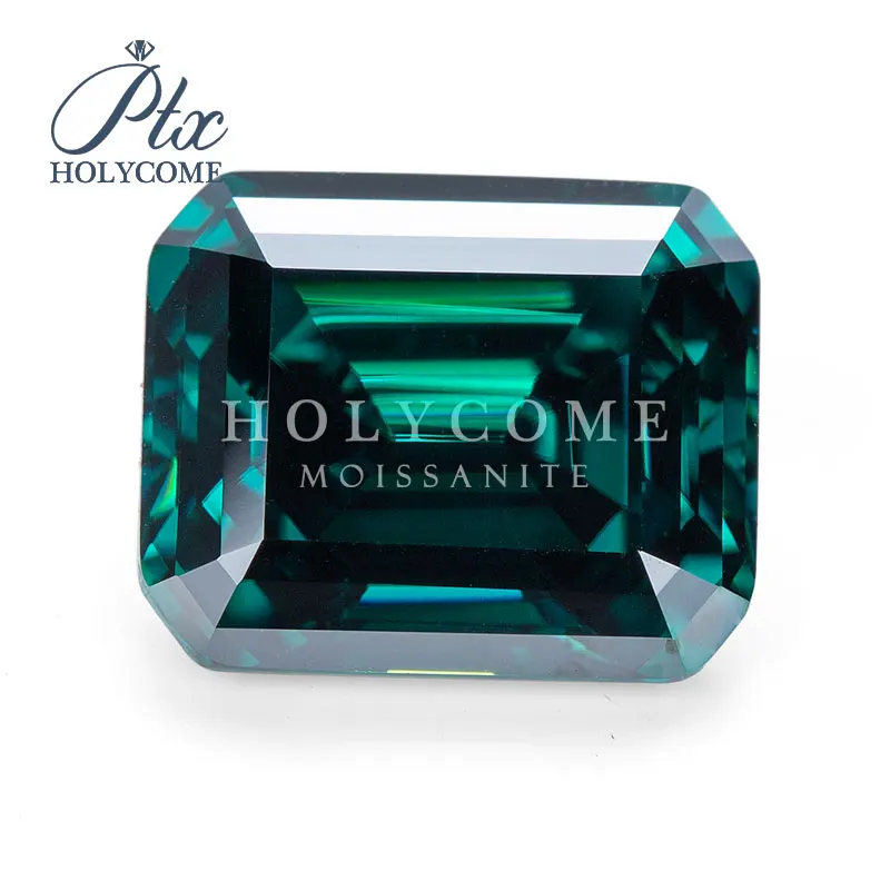 

Holyccome драгоценные Камни, огранка подушки, Муассанит, темно-зеленый VVS1 GRA, драгоценные Камни, Камни