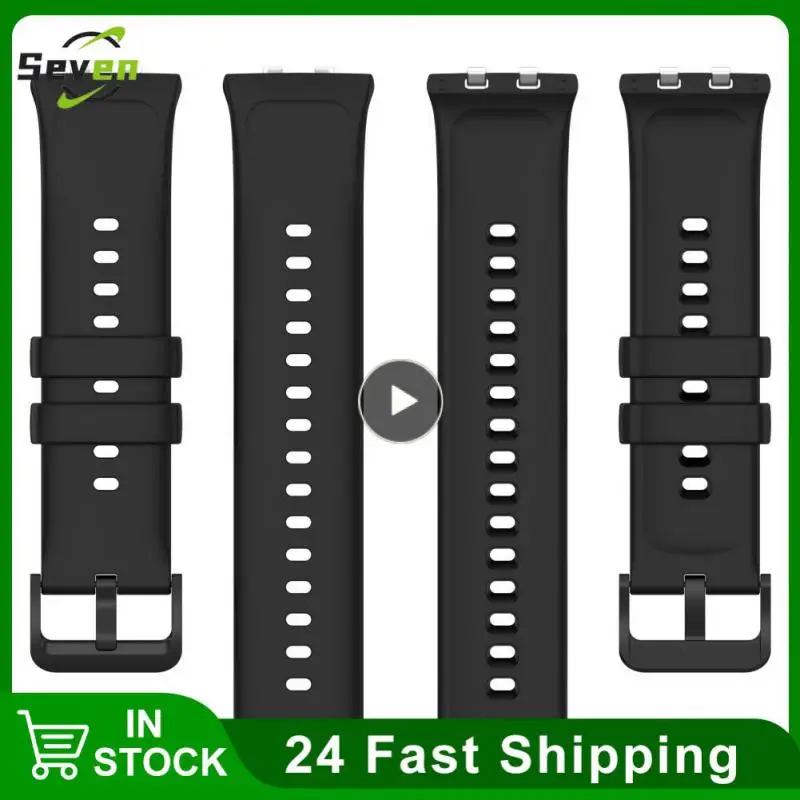 

Breathable Silicone Strap Waterproof Smartwatch Band Soft Sweat Proof Replacement Watchband For Oppo Watch3