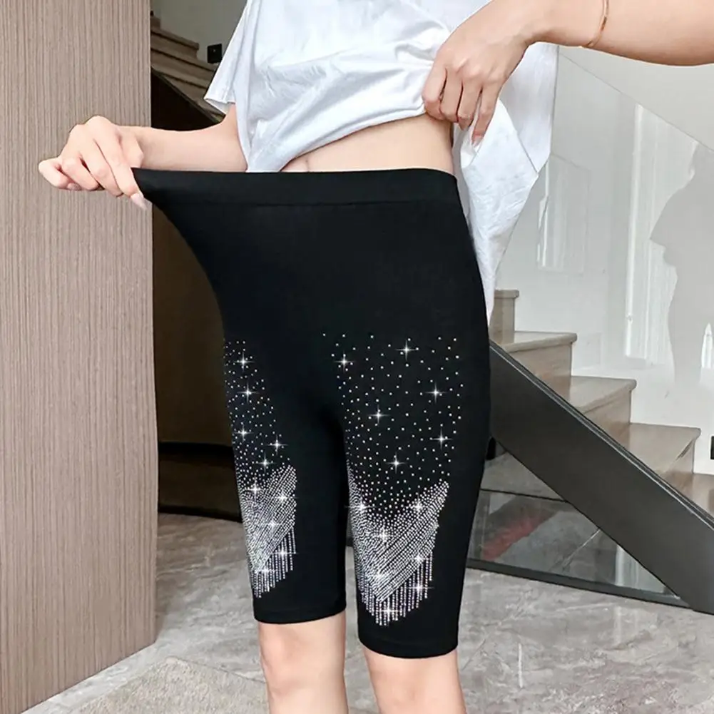 

Women Yoga Pants Soft Breathable High Waist Sport Shorts Summer High Elasticity Seamless Leggings Moisture-wicking Running Pants