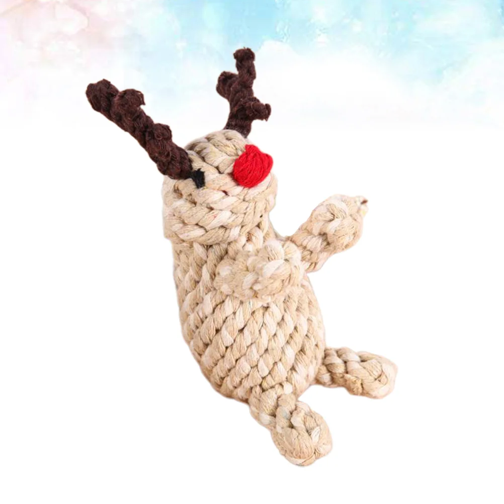 

1pc Dog Elk Shape Funny Interactive Dog Chewing for Home Outdoor Shop