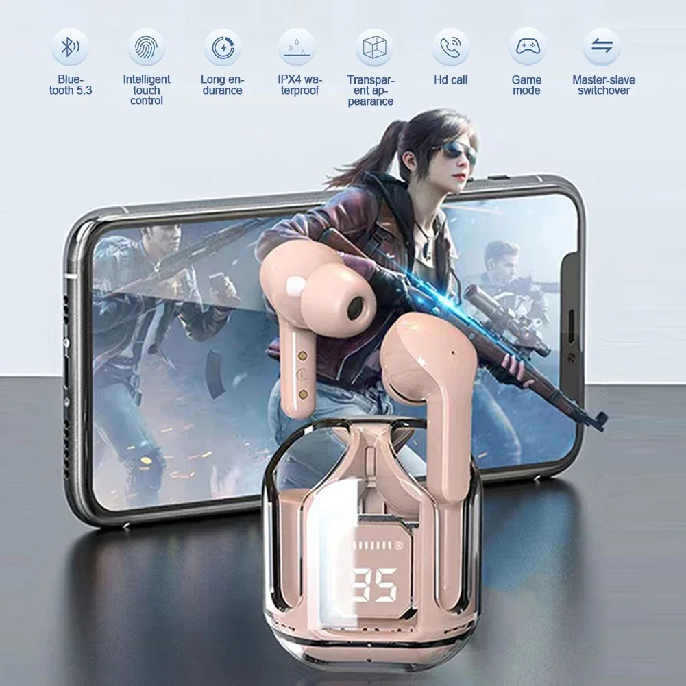 Беспроводные наушники TWS HIFl с шумоподавлением