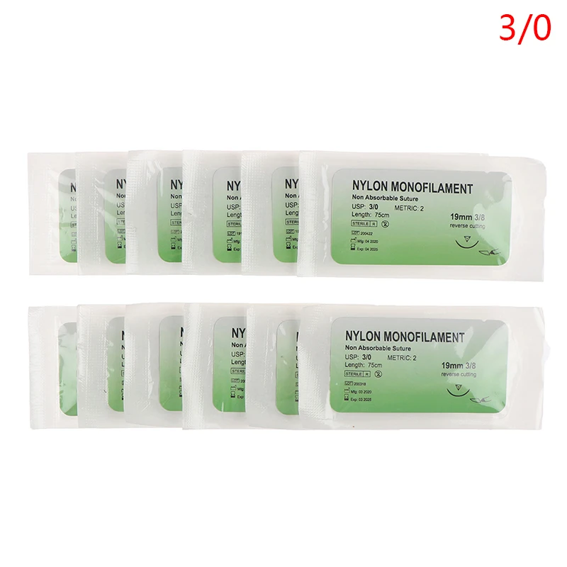 

Набор для тренировки швов из нейлона 2.0/3.0/4.0/5.0 мм