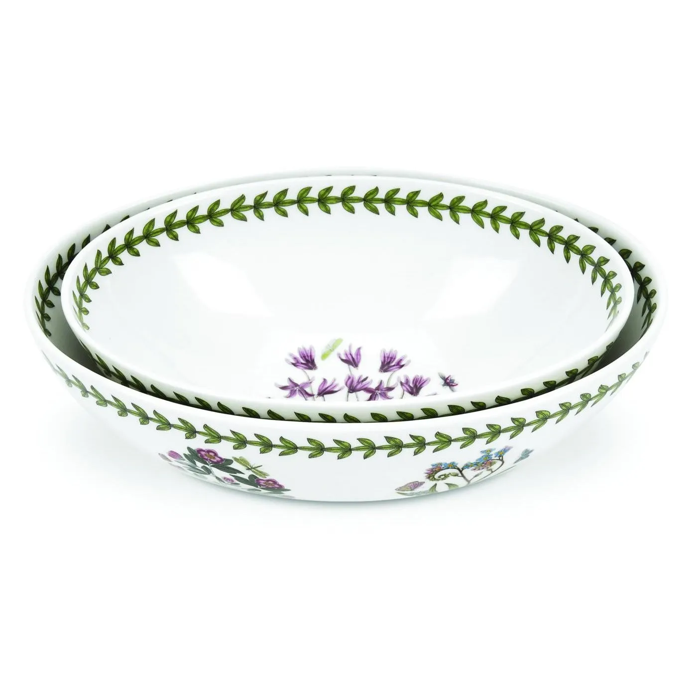 

Free Shipping Botanic Garden Oval Nesting Bowls, Set of 2