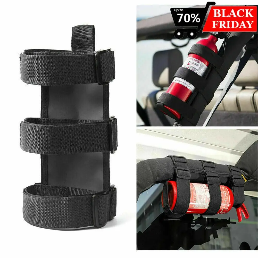 

Держатель для огнетушителя в рулоне автомобиля, регулируемый кронштейн для модификации, совместимый с Wrangler