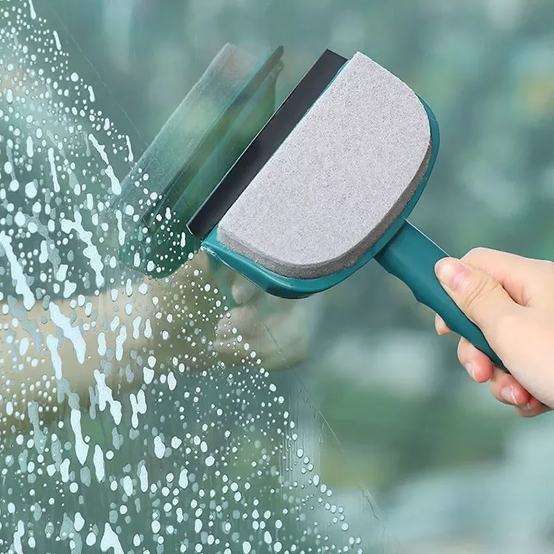 

Squeegee Glass Wiper Squeegee Scraper Cleaner Mirror Wiper Scraper Glass Cleaning for Bathroom/Kitchen/Car Glass