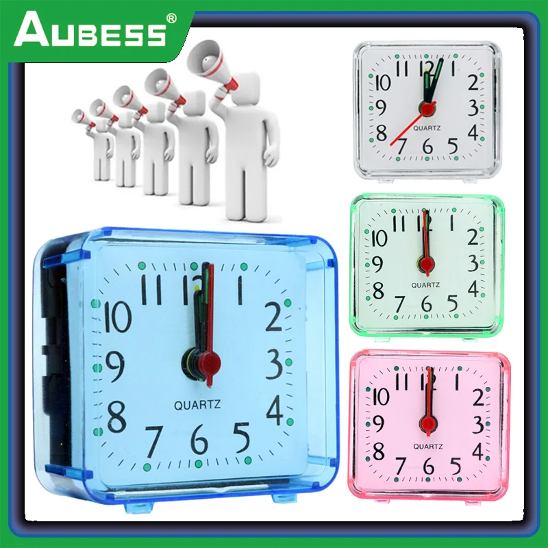 

Small Alarm Clock Cute Creative Student Clocks Bedroom Bedside Office Electronic Clock Fashion Table Watch Bedroom Accessories