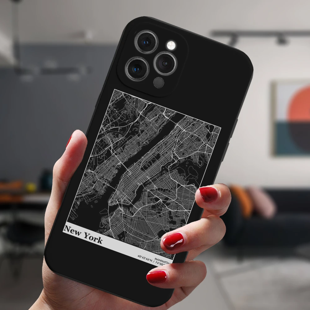 Силиконовый защитный чехол для iPhone 13 11 12 14 Pro Max Mini 15 Plus 15ProMax