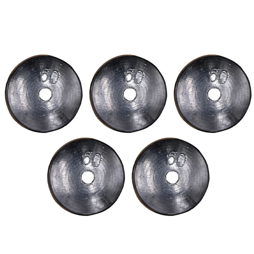 

5pcs Creative Shaped Fishing Lead Weights Outdoor Fishing Supplies