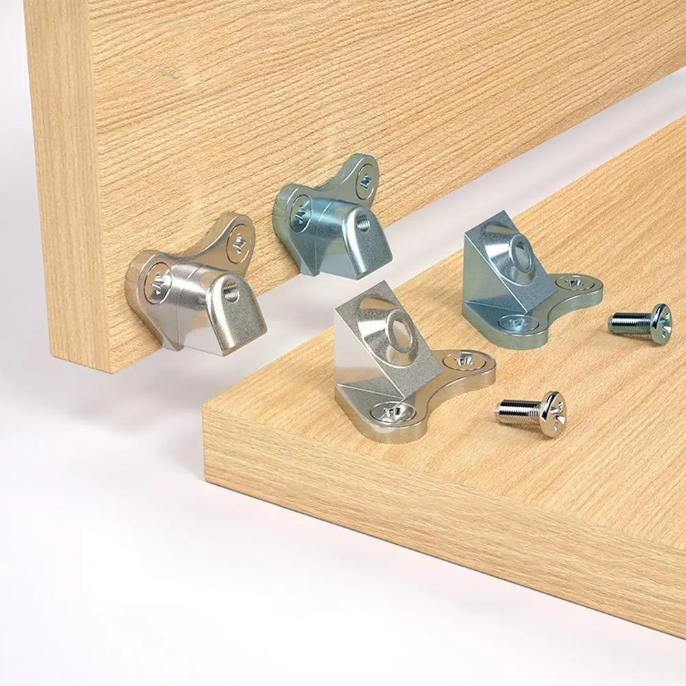 

Connector Bracket Removable Corner Code Right Angle Support L Connector Holder Shape Furniture Bracket Reinforced Thicken O0s1