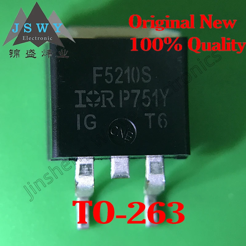 

IRF5210S F5210S -40A/-100V TO263 P-channel MOS FET 100% brand new original large stock 5~10PCS