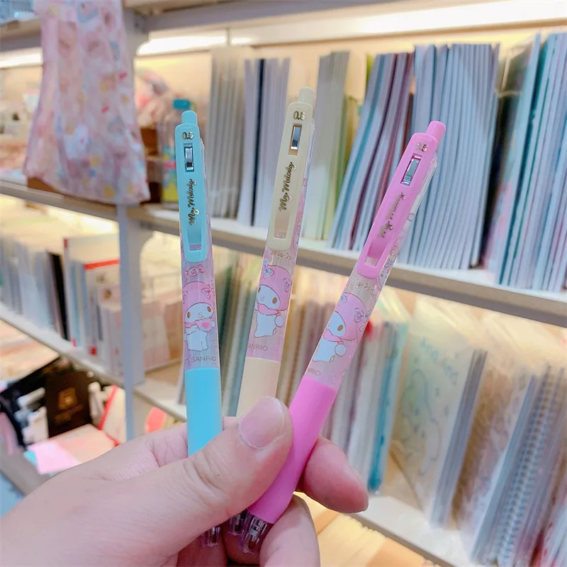 30 pcs/lot New Pink Animal Press Gel Pen Cute 0.5mm black ink Neutral Pens School Office writing Supply Promotional Gift |