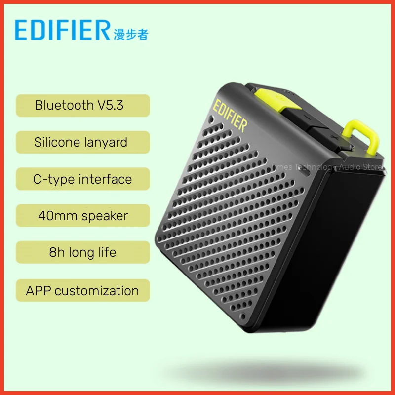 

Портативная беспроводная Bluetooth-Колонка M0, миниатюрный динамик с функцией быстрой зарядки и длительным сроком службы батареи 8 часов, с-образным интерфейсом