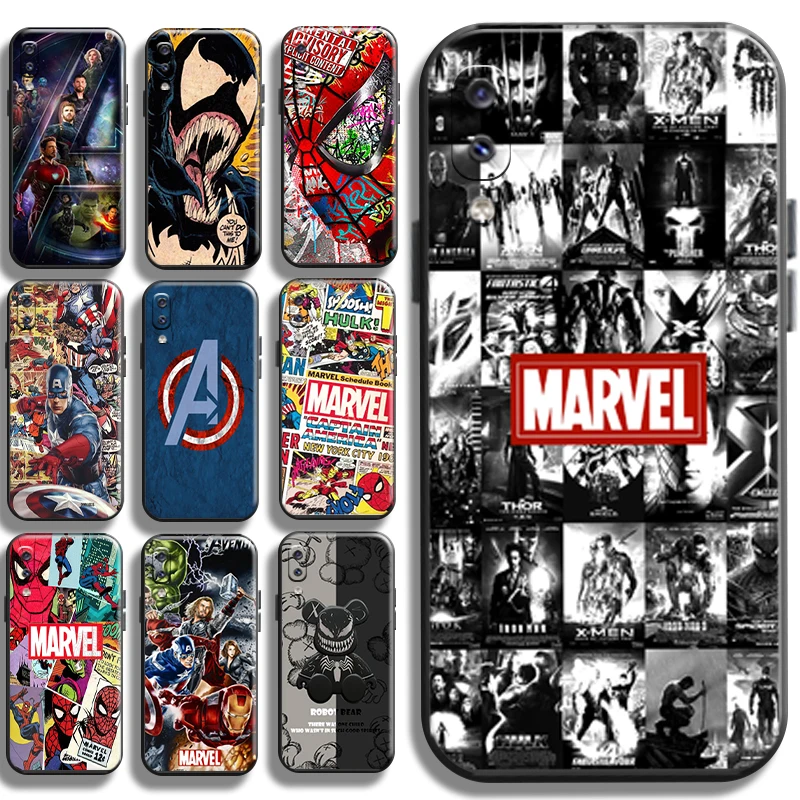 

Marvel Avengers Comics For Samsung Galaxy A20 A20S Phone Case Full Protection Cover Funda Back TPU Black Carcasa Shell