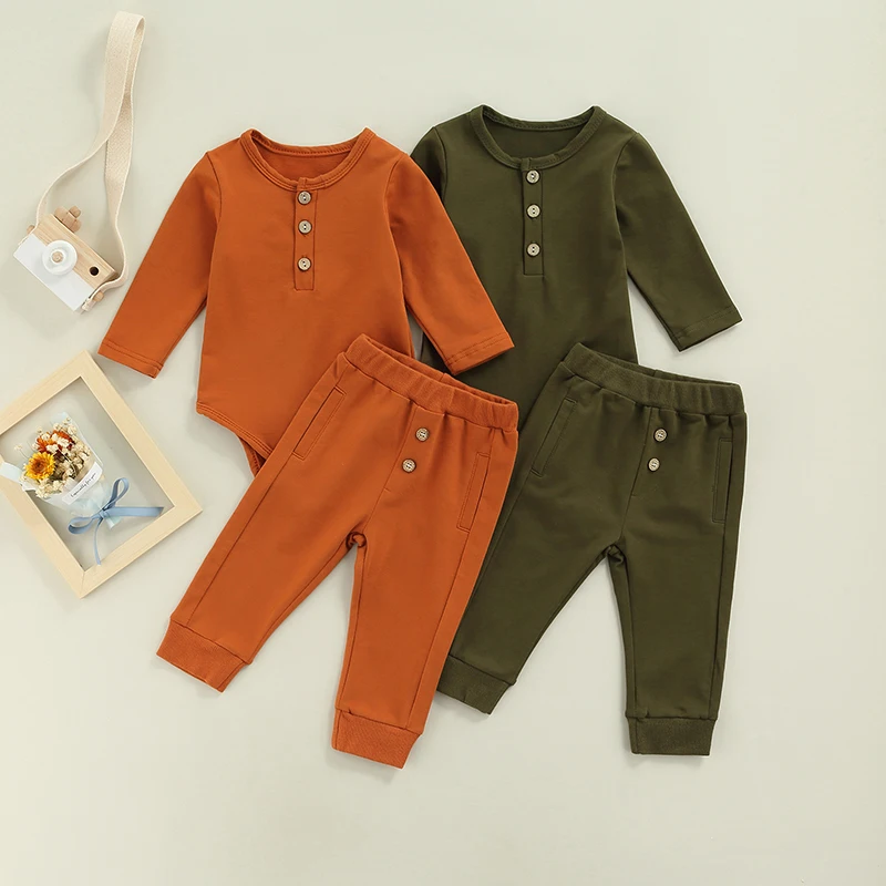 

Детский брючный костюм с длинным рукавом, на возраст 0-18 месяцев