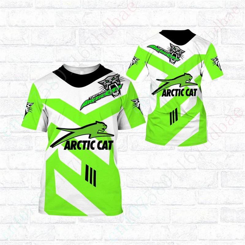 

Arctic Cat Unisex Clothing Casual T Shirt For Men Women Anime F1 T-shirts Quick Drying Short Sleeve Breathable Oversized T-shirt