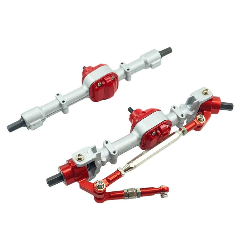 

RC Car Metal Gear Front&Rear Bridge Axle Set for MN D90 D91 D96 99S FJ45 1/12 RC Car Upgrade Parts Accessories