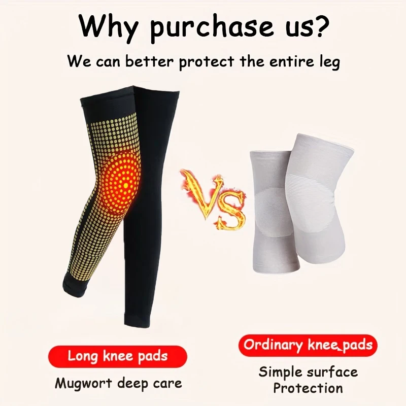 2 шт. самонагревающийся наколенник для облегчения травм